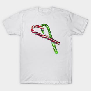 Candy Cane Heart T-Shirt